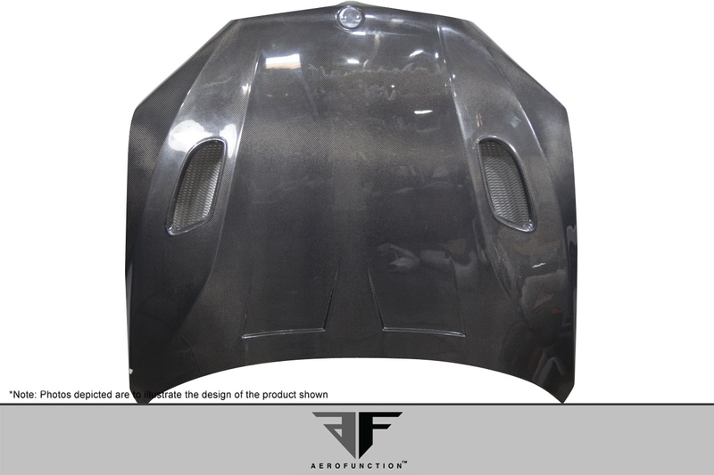 2015-2019 BMW X6 F16 / X6M F86 Carbon AF-1 Hood ( CFP ) - 1 Piece