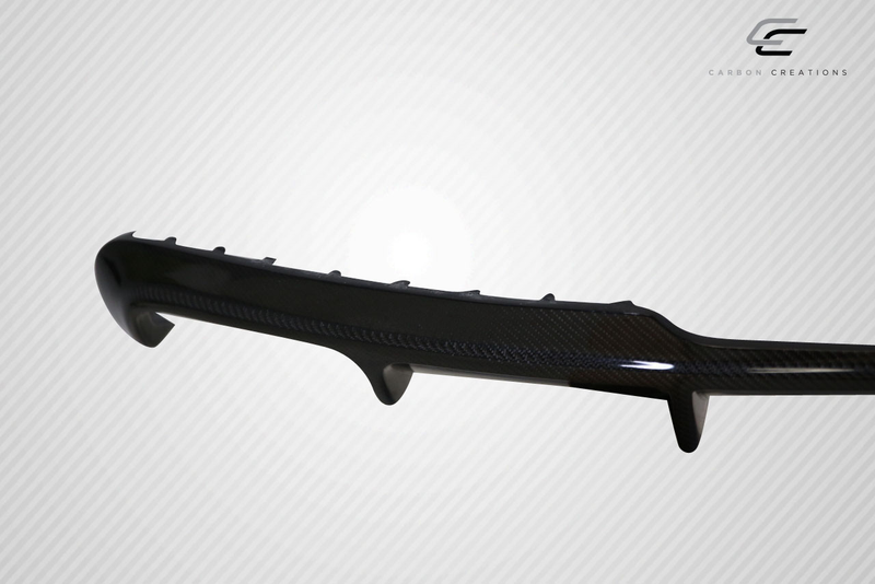 2008-2015 Audi TT 8J Carbon Creations DriTech Hyperion Rear Diffuser - 1 Piece