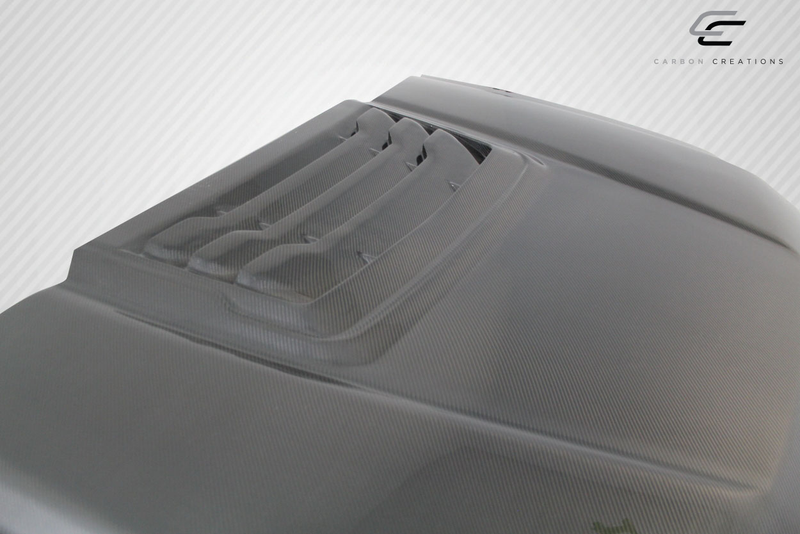 2008-2010 Ford Super Duty F250 F350 F450 Carbon Creations Raptor Look Hood - 1 Piece