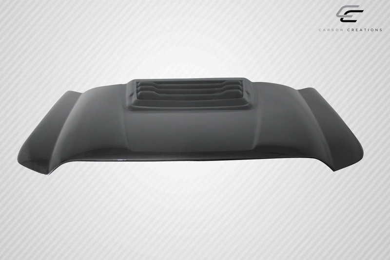 2011-2016 Ford Super Duty F250 F350 F450 Carbon Creations Raptor Look Hood - 1 Piece