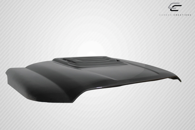 2011-2016 Ford Super Duty F250 F350 F450 Carbon Creations Raptor Look Hood - 1 Piece