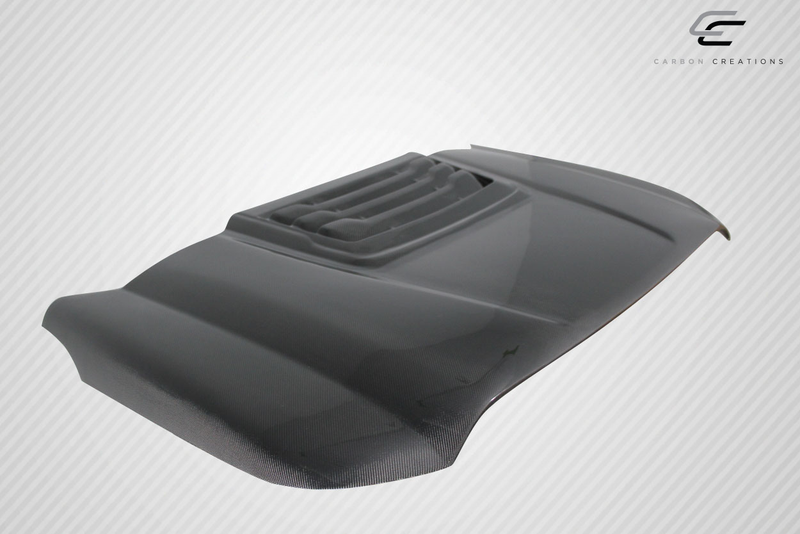 2011-2016 Ford Super Duty F250 F350 F450 Carbon Creations Raptor Look Hood - 1 Piece