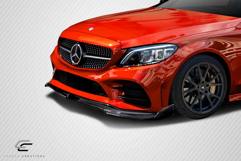 2015-2021 Mercedes Classe C W205 Carbon Creations DriTech Fortune Lèvre avant - 1 pièce (pour pare-chocs AMG uniquement)
