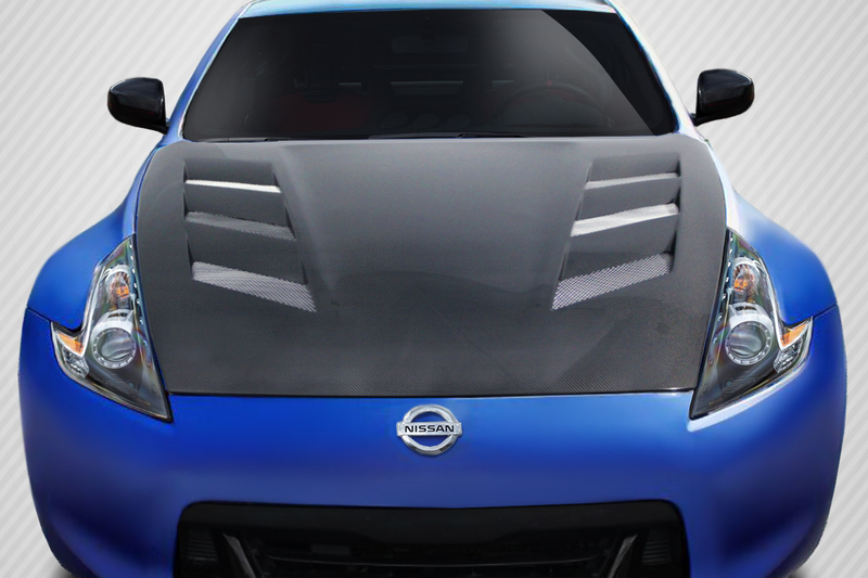 2009-2020 Nissan 370Z Z34 Carbon Creations AM-S Hood - 1 Piece