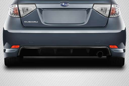 2008-2010 Subaru Impreza WRX HB Carbon Creations DriTech Backstop Rear Diffuser - 1 Piece (S)