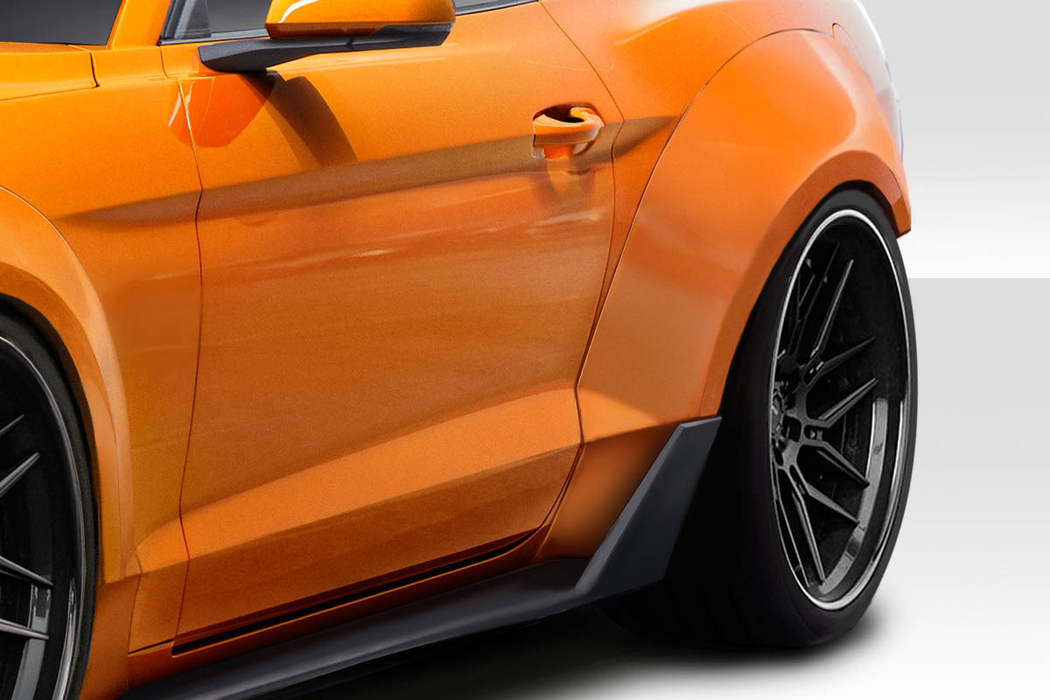 2015-2020 Ford Mustang Couture Grid Wide Body Élargisseurs d'ailes arrière - 4 pièces
