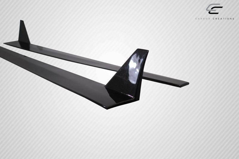 2015-2023 Ford Mustang Carbon Creations Grid V2 Side Skirts Rocker Panels - 2 Piece (s)