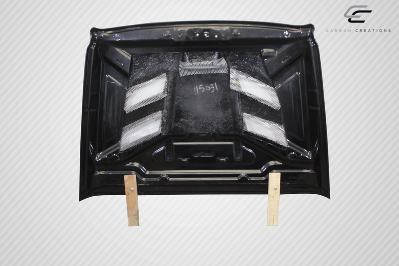 2018-2025 Jeep Wrangler JL Gladiator JT Carbon Creations Viper Look Hood - 1 piece