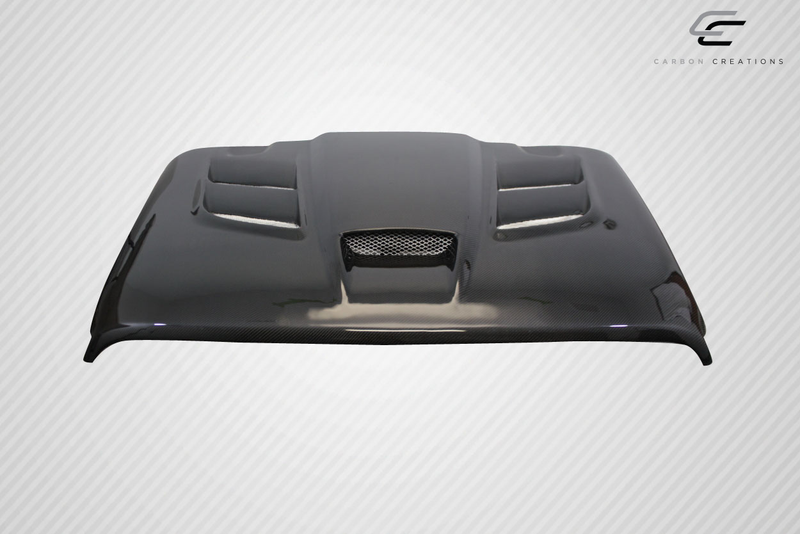 2018-2025 Jeep Wrangler JL Gladiator JT Carbon Creations Viper Look Hood - 1 piece