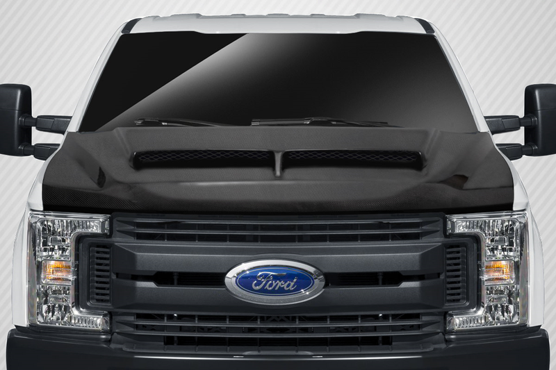 2017-2022 Ford Super Duty F250 F350 F450 Carbon Creations GT500 Hood - 1 Piece