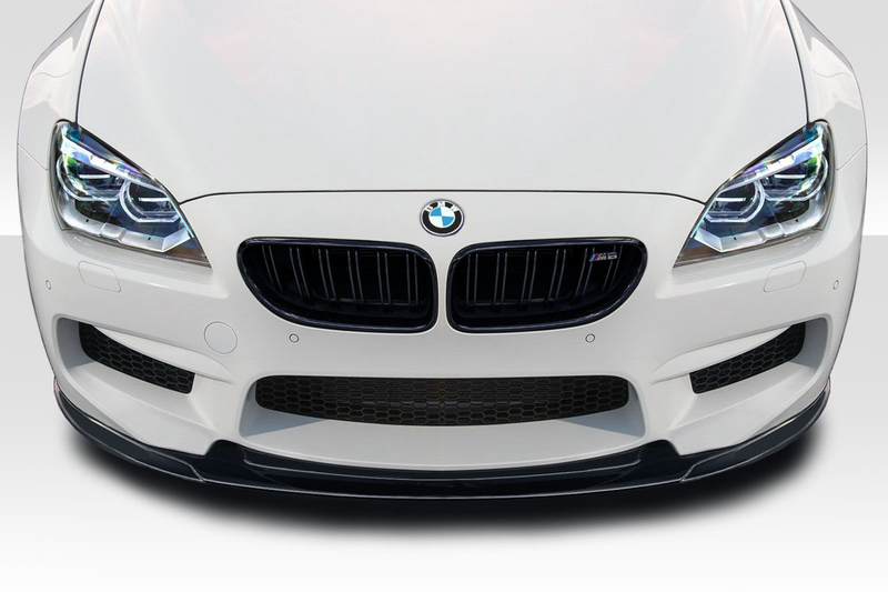 2011-2019 BMW M6 F06 F12 F13 Carbon AF-1 Front Add On Lip Under Spoiler ( CFP ) - 1 Piece