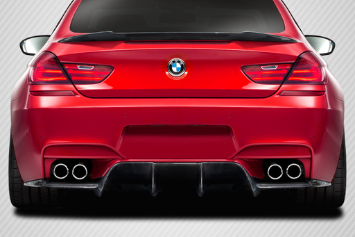2012-2019 BMW M6 F12 Carbon AF-1 Rear Diffuser ( CFP ) - 1 Piece