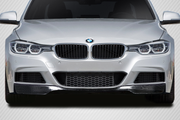 2012-2018 BMW 3 Series F30 M Sport Carbon AF-1 Front Add On Lip Under Spoiler ( CFP ) - 1 Piece