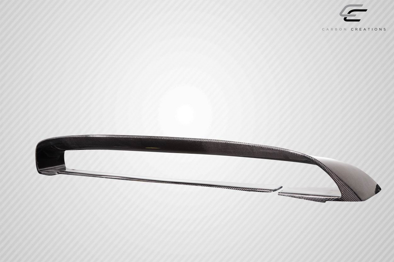 2010-2014 Ford Mustang Carbon Creations GT350 Look Aileron arrière - 2 pièces