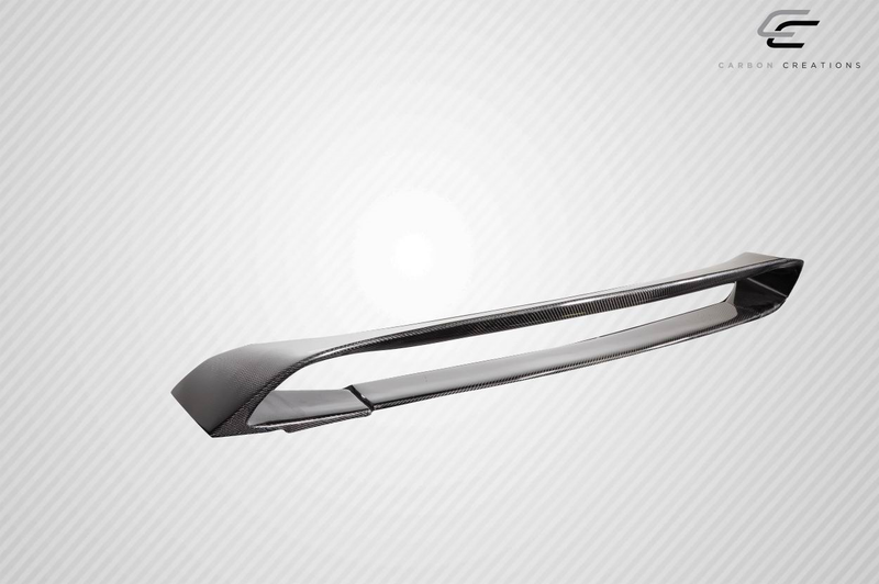 2010-2014 Ford Mustang Carbon Creations GT350 Look Aileron arrière - 2 pièces