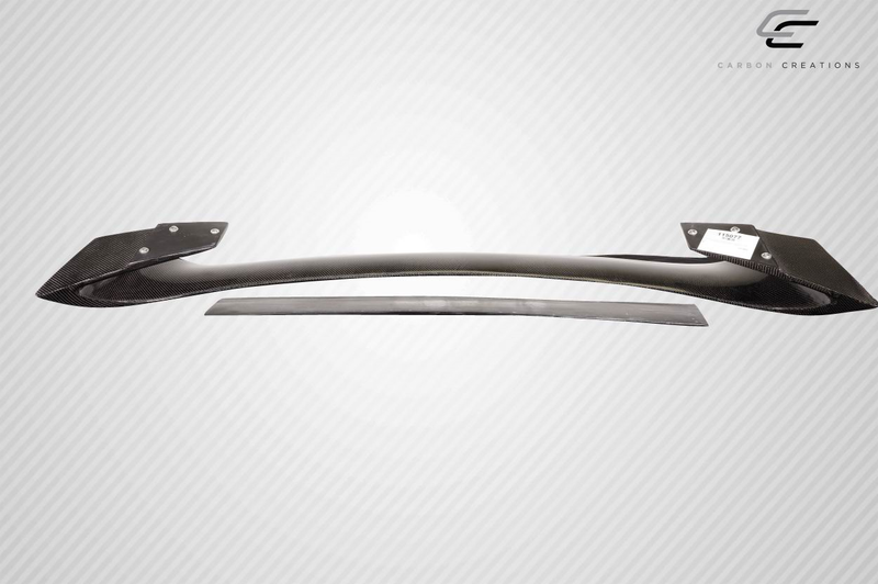 2010-2014 Ford Mustang Carbon Creations GT350 Look Aileron arrière - 2 pièces