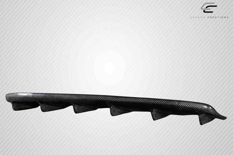 2015-2021 Subaru WRX STI Carbon Creations C Speed Style Rear Diffuser - 1 Piece