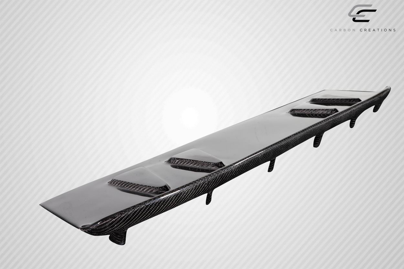 2015-2021 Subaru WRX STI Carbon Creations C Speed Style Rear Diffuser - 1 Piece