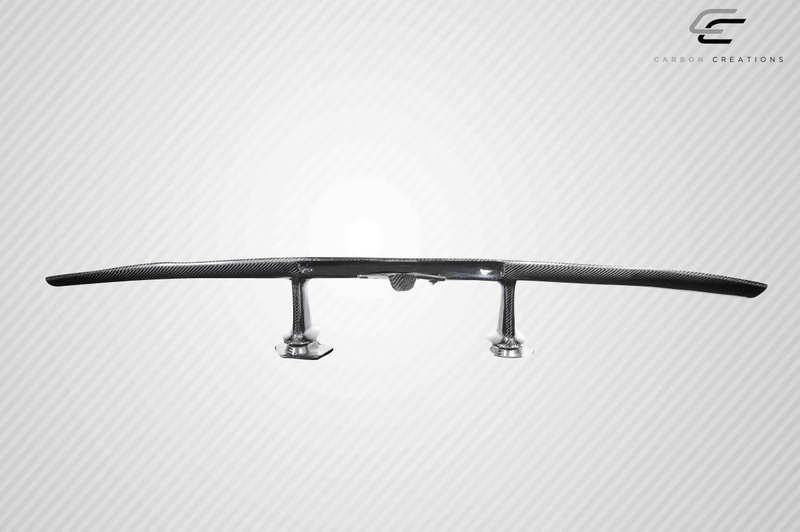 2004-2013 Lamborghini Gallardo Carbon Creations LP560 LP570 Look Spoiler d'aile arrière - 1 pièce