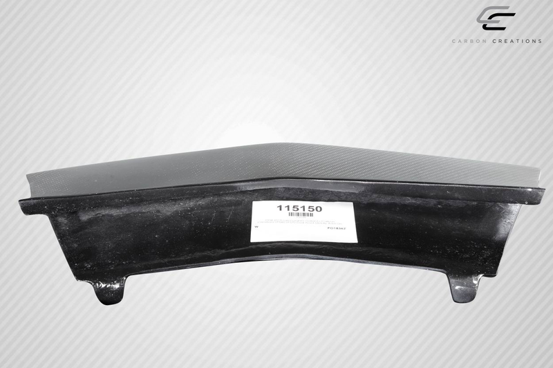 2004-2013 Lamborghini Gallardo Carbon Creations LP560 LP570 Look Front Middle Add On Lip Spoiler Air Dam - 1 Piece