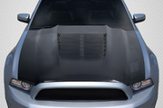 2013-2014 Ford Mustang / 2010-2014 Mustang GT500 Carbon Creations GT500 V2 Hood - 1 Piece