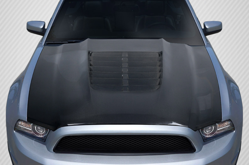 2013-2014 Ford Mustang / 2010-2014 Mustang GT500 Carbon Creations GT500 V2 Hood - 1 Piece