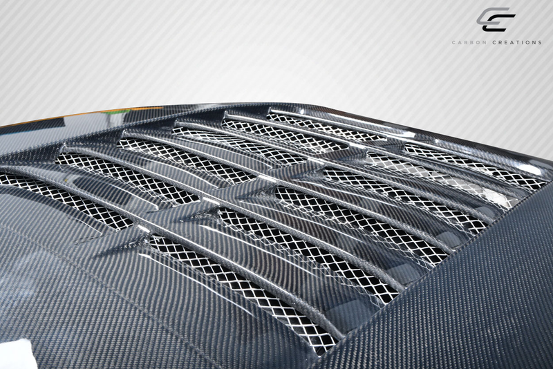 2018-2023 Ford Mustang Carbon Creations GT500 V2 Capot - 1 pièce