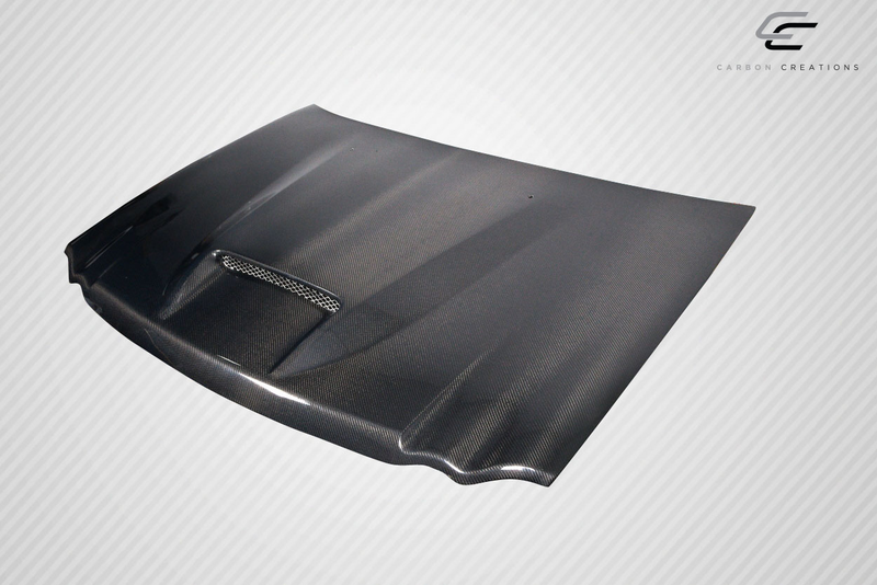 2005-2010 Jeep Grand Cherokee Carbon Creations SRT Look Hood - 1 Piece