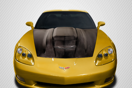 2005-2013 Chevrolet Corvette C6 Carbon Creations ZR1 V2 Hood - 1 Piece