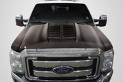 2011-2016 Ford Super Duty F250 F350 F450 Carbon Creations GT500 V2 Hood - 1 Piece