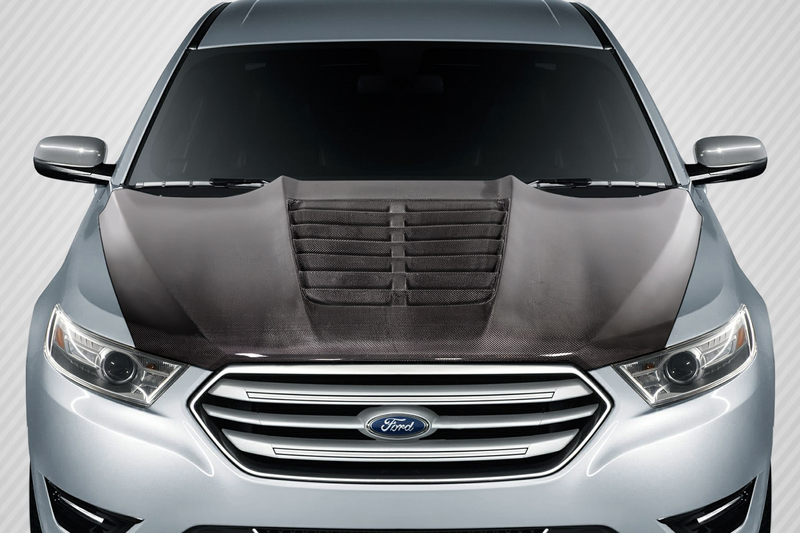 2013-2019 Ford Taurus Carbon Creations GT500 V2 Hood - 1 Piece