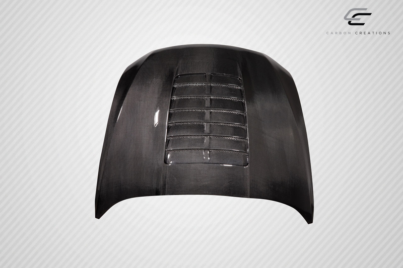 2013-2019 Ford Taurus Carbon Creations GT500 V2 Hood - 1 Piece