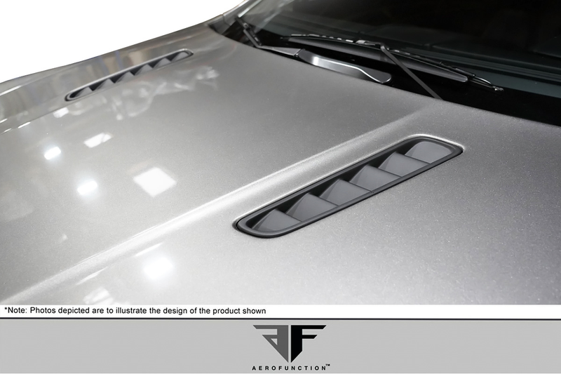 2006-2017 Aston Martin Vantage V8 AF-1 Hood Vents ( GFK ) - 2 Piece