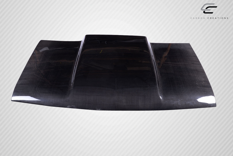 1994-2004 Chevrolet S-10 1994-2004 GMC Sonoma 1995-2004 Chevrolet Blazer 1995-2001 GMC Jimmy 98-00 Envoy Carbon Creations Cowl Hood - 1 Piece