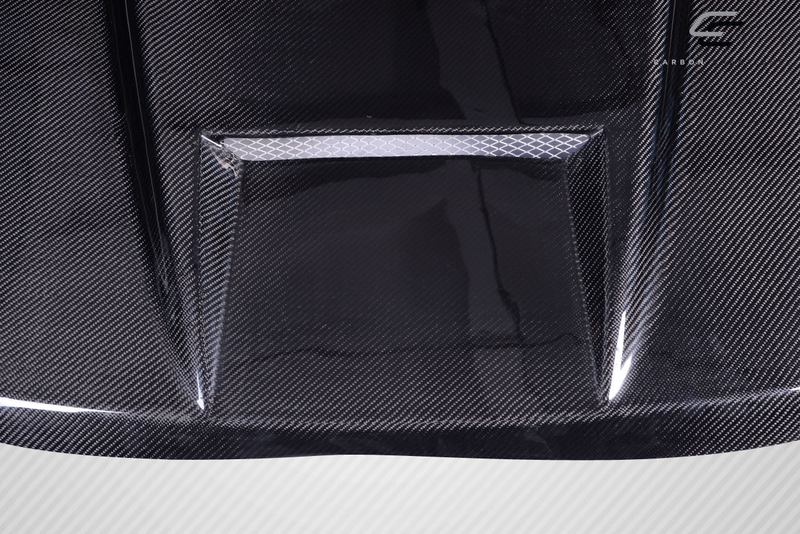 2004-2012 Chevrolet Colorado GMC Canyon Carbon Creations Ram Air Hood - 1 Piece