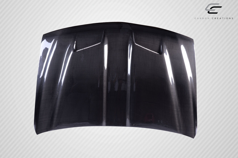 1999-2002 Chevrolet Silverado 2000-2006 Tahoe Suburban Carbon Creations Dual Ram Air Hood - 1 Piece