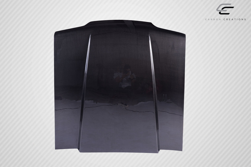 1987-1993 Ford Mustang Carbon Creations Capot de 5,1 cm – 1 pièce
