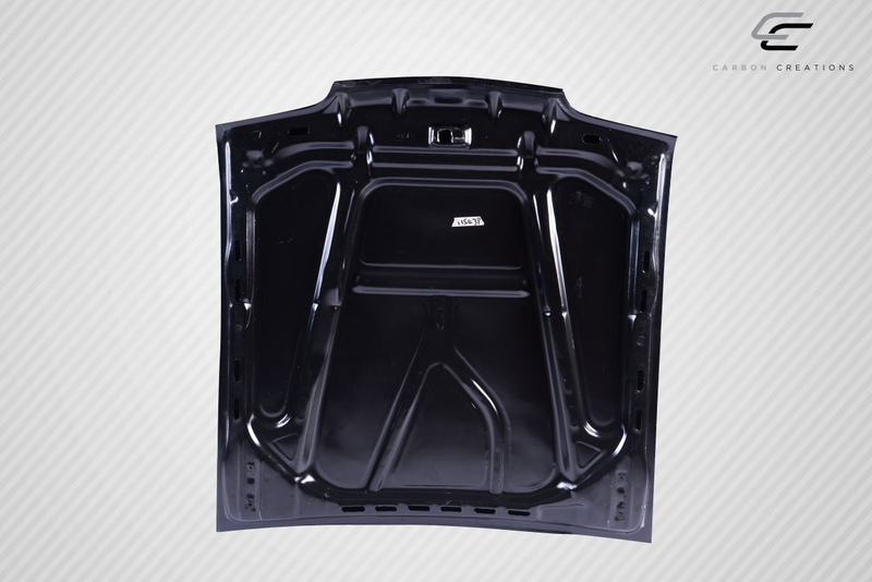 1987-1993 Ford Mustang Carbon Creations Capot de 5,1 cm – 1 pièce