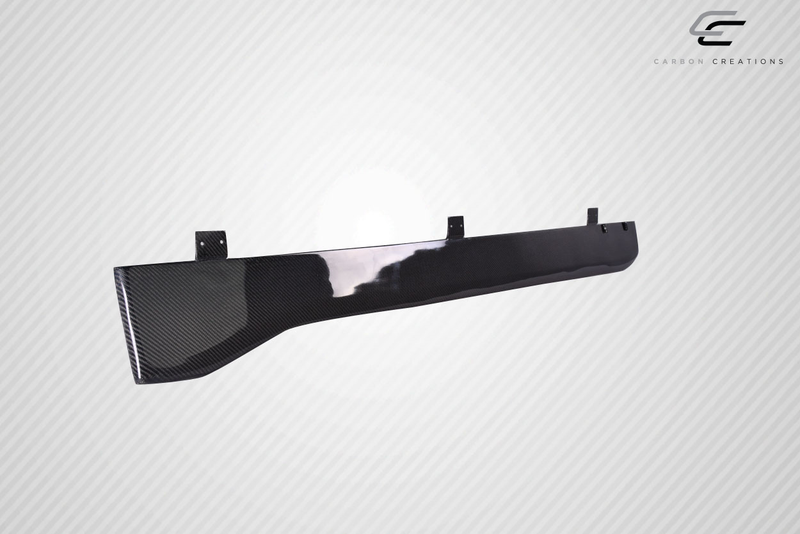 1990-1997 Mazda Miata Carbon Creations Pro Garage Séparateurs de jupes latérales - 2 pièces (S)