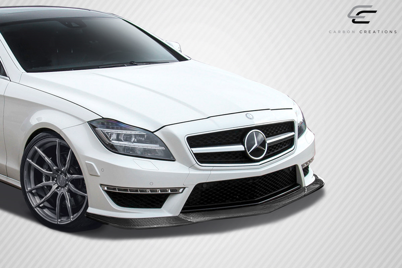 2012-2014 Mercedes CLS63 C218 Carbon Creations L-Sport Becquet avant - 1 pièce