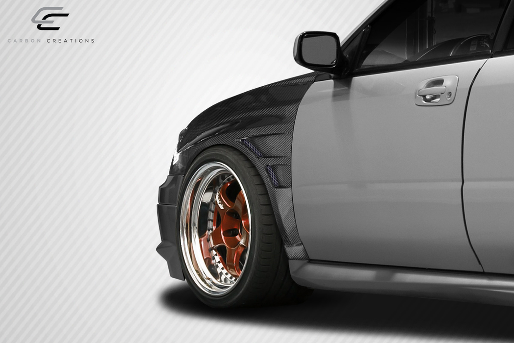 2004-2005 Subaru Impreza WRX STI Carbon Creations GT Concept Fenders - 2 Piece