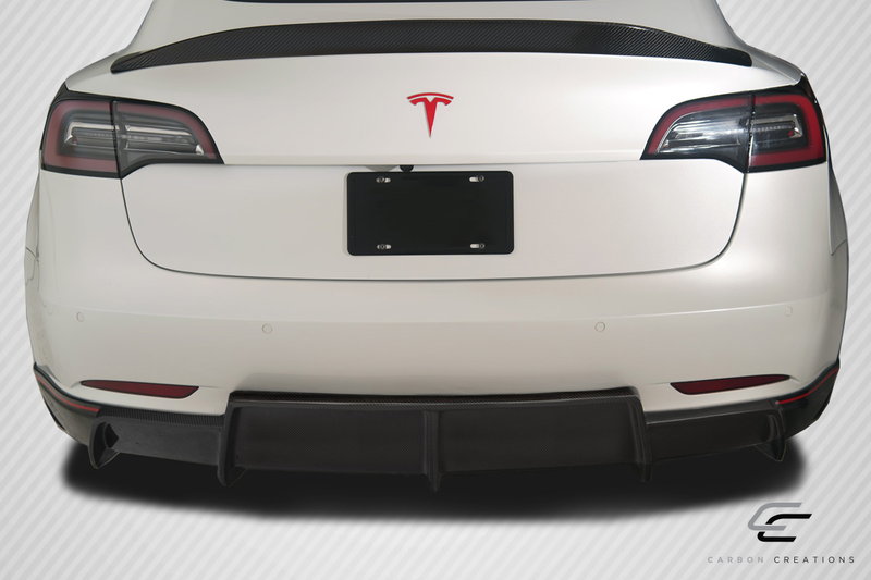 Diffuseur arrière Tesla Model 3 Carbon Creations GT Concept 2018-2023 - 1 pièce