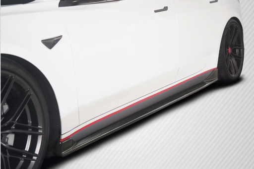 2018-2023 Tesla Model 3 Carbon Creations GT Concept Side Skirt Rocker Panels - 2 Piece