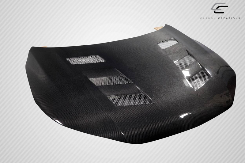 2013-2015 Honda Accord 4DR Carbon Creations AM-S Hood - 1 Piece