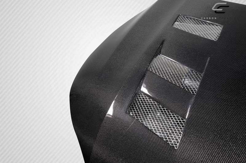 2013-2015 Honda Accord 4DR Carbon Creations AM-S Hood - 1 Piece