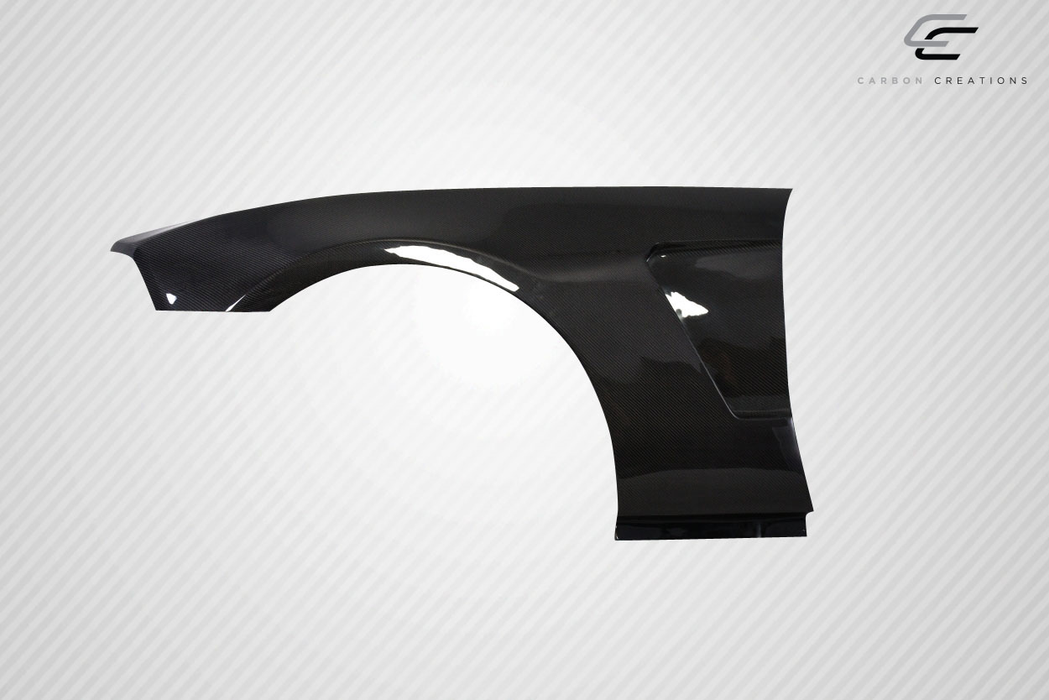 2010-2014 Ford Mustang Carbon Creations GT350 V2 Look Front Fenders - 2 Piece