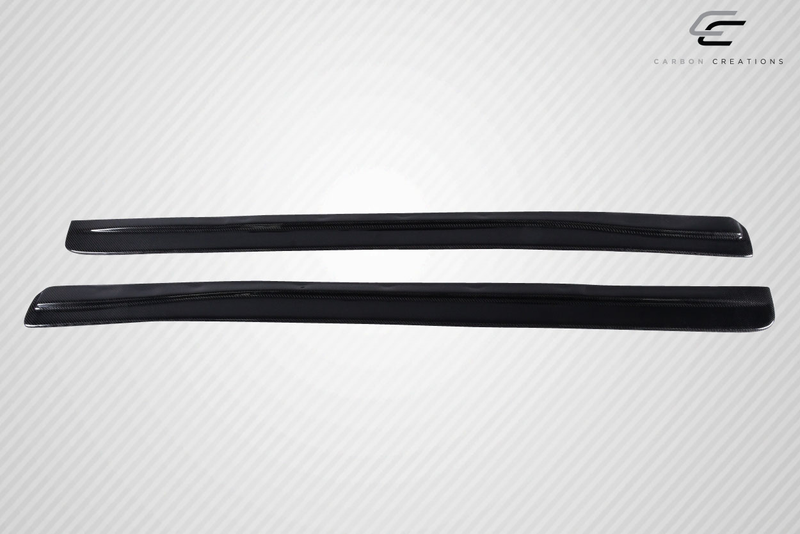 2000-2009 Honda S2000 Carbon Creations A-Sport Side Skirt Splitters - 2 Piece