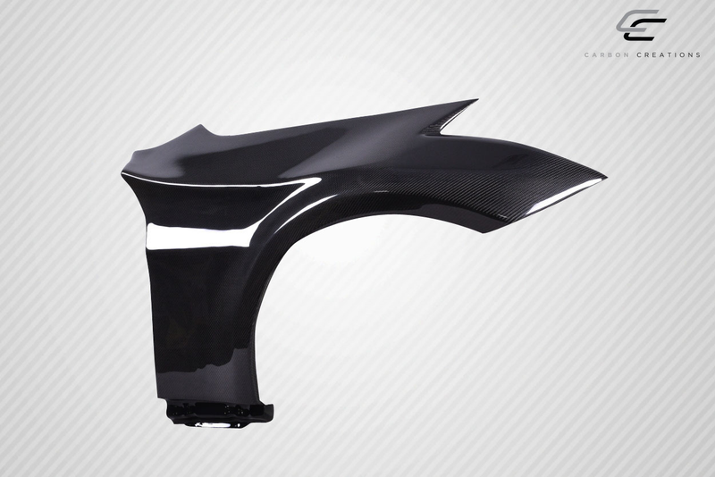 2003-2008 Nissan 350Z Z33 Carbon Creations Demon Front Fenders (+10mm) - 2 Piece