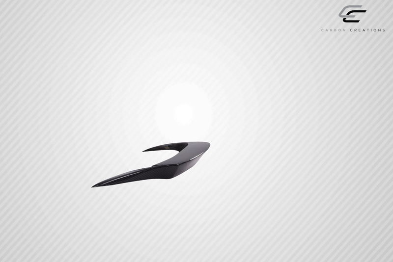 2011-2014 Volkswagen Jetta Carbon Creations R Look Rear Wing Trunk Lid Spoiler - 3 Piece (s)