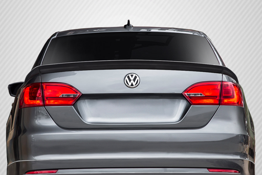 2011-2014 Volkswagen Jetta Carbon Creations R Look Rear Wing Trunk Lid Spoiler - 3 Piece (s)